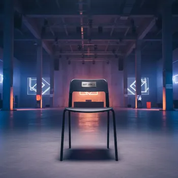 Аренда Стул пластиковый серый Изо в VK Stadium Sirius — ART SPACE