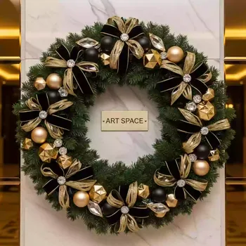 Аренда Венки интерьерные новогодние в Rixos Krasnaya Polyana — ART SPACE