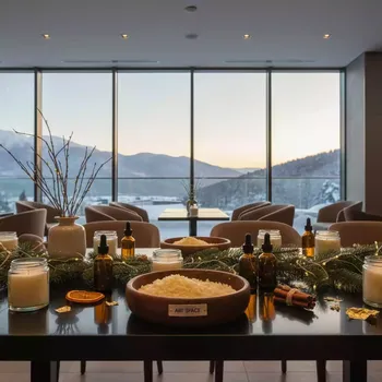 Аренда Мастер класс новогодние ароматизированные свечи для дома в Courtyard by Marriott Sochi — ART SPACE