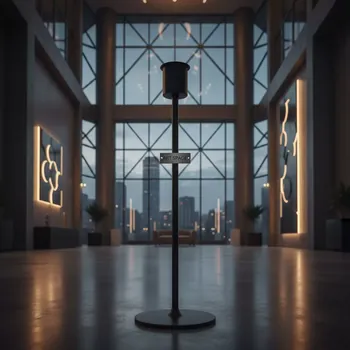 Аренда Подсвечник Minimalism черный 210 мм в Rodina Grand Hotel & SPA — ART SPACE