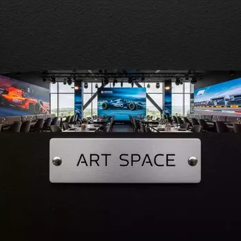 Аренда Магнитный винил в ресторане «Паруса» — ART SPACE