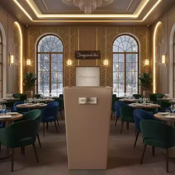 Аренда Кашпо для цветов Prosperplast Tubus Case мокко в ресторане «Sanremo» — ART SPACE