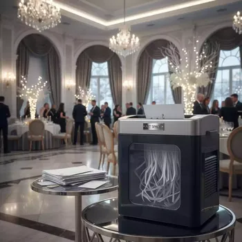 Аренда Шредер HSM Securio P36i 5,8 мм в отеле «Богатырь» — ART SPACE