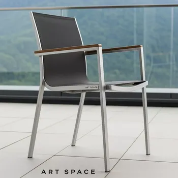 Аренда Обеденное кресло Oscar с подлокотниками из поливуда в Sochi Marriott Krasnaya Polyana — ART SPACE