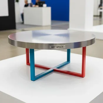 Аренда Столик металлический кофейный Round в санатории «Заполярье» — ART SPACE