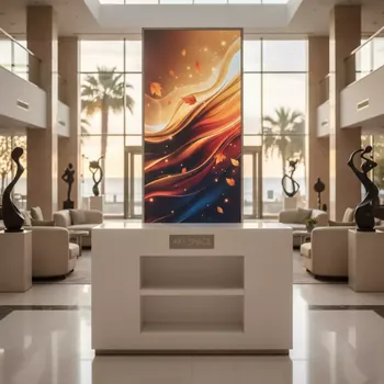 Аренда Промостойка City с полкой и баннером в отеле Radisson Lazurnaya — ART SPACE