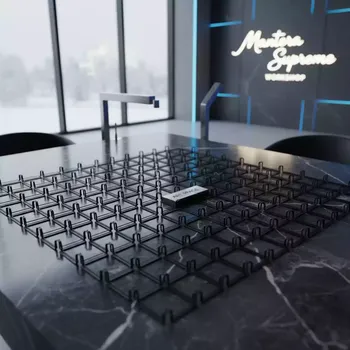 Аренда Ригель для календаря 200 мм черный 100 штук в Mantera Supreme — ART SPACE