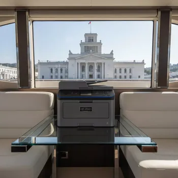 Аренда МФУ Sindoh C300 на VIP теплоходе (Морпорт Сочи) — ART SPACE