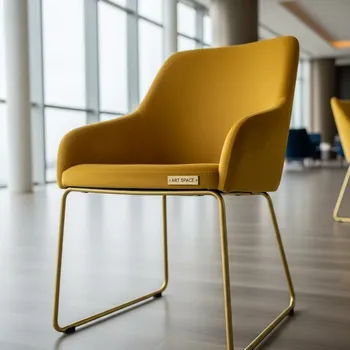 Аренда Стул Laval Gold обивка горчичный бархат в отеле Hyatt Regency Sochi — ART SPACE
