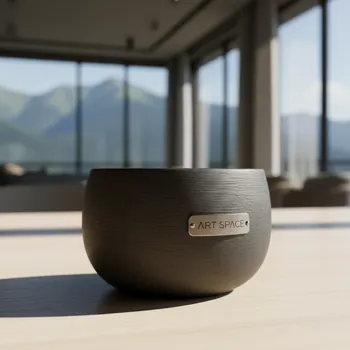 Аренда Бульонная чашка Black Raw Wood 500 мл в Поляна 1389 Отель и Спа — ART SPACE