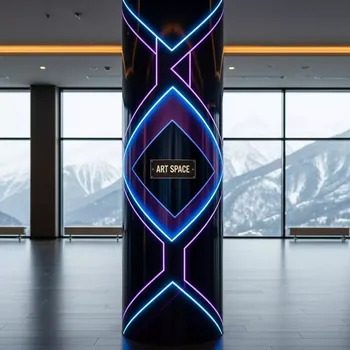 Аренда Колонна ПВХ 100 под оклейку в Sochi Marriott Krasnaya Polyana — ART SPACE