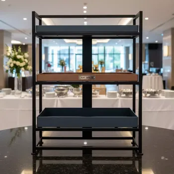 Аренда Этажерка трехъярусная для фруктов в Mövenpick Hotel — ART SPACE