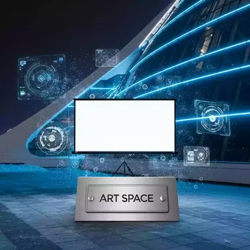 Аренда Экран настенный Lumien Master Picture LMP 100101 127х127 см 1 1 MW на территории Морпорта Сочи — ART SPACE