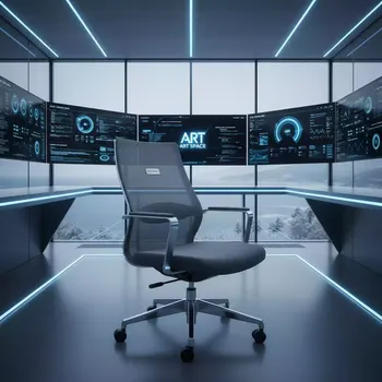 Аренда Кресло для персонала BRABIX Jet MG315 серое в санатории «Заполярье» — ART SPACE