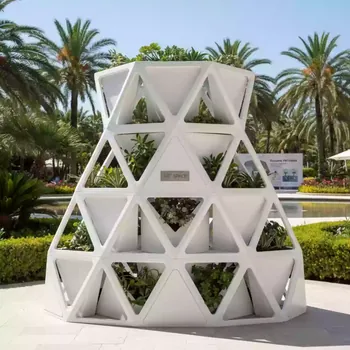 Аренда Кашпо пластиковое модульное Sipario 3 в Bridge Resort — ART SPACE