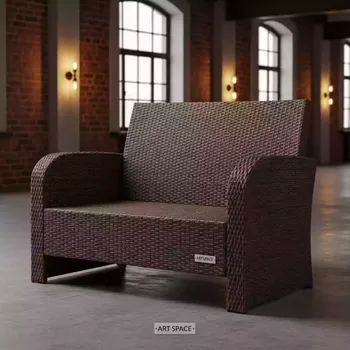 Аренда Диван двухместный плетеный YH C2104W brown в Stella di Mosca — ART SPACE