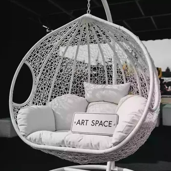 Аренда Кресло кокон подвесное XL белое Сочи — ART SPACE