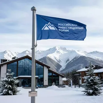 Аренда Флагшток Триумф 6 м в Radisson Hotel Rosa Khutor — ART SPACE