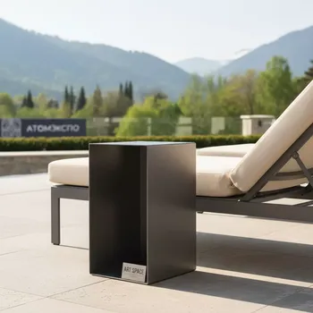 Аренда Столик металлический для лежака GT 927 в Гранд Отель Поляна — ART SPACE