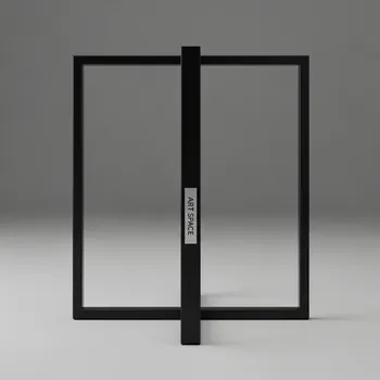 Аренда Подстолье 1052 стальное черное в Delta Sirius — ART SPACE