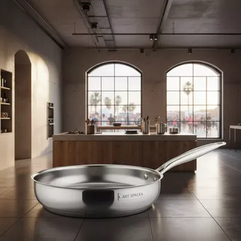Аренда Сковорода стальная диаметр 32 см в Bridge Resort — ART SPACE