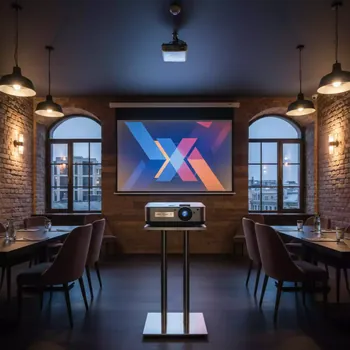 Аренда Комплект экран 3х2 м проектор люмен в Boutique Hotel PORTUM 1905 — ART SPACE