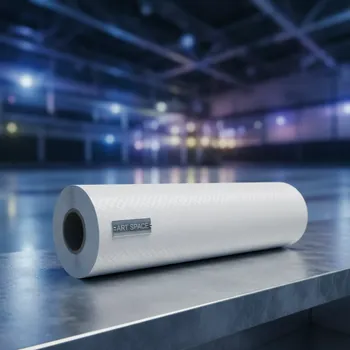 Аренда Пленка для термопереноса Hotmark White Carbon 10 м в Керлинговом центре «Ледяной куб» — ART SPACE