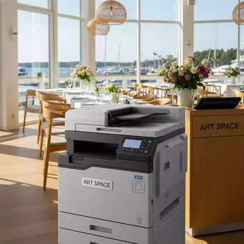 Аренда Ризограф Ricoh Priport DX 2330 в ресторане «Паруса» — ART SPACE
