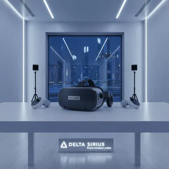 Аренда Комплект Pimax 5K Super с контроллерами и базовыми станциями Vive 1.0 в Delta Sirius — ART SPACE