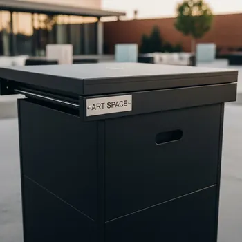 Аренда Стол пластиковый раздвижной Vegas Table XL черный 2600 3000х1000х750 мм в Karat Resort — ART SPACE