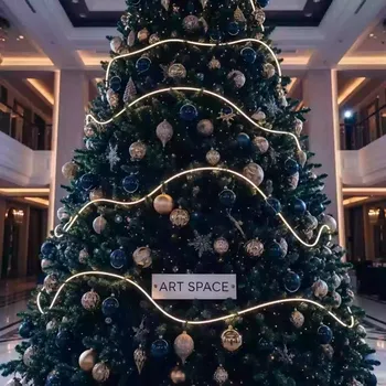 Аренда Елка новогодняя с декором Maxi в Rodina Grand Hotel & SPA — ART SPACE