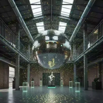 Аренда Шар зеркальный диаметром 2 метра в Mantera Supreme — ART SPACE