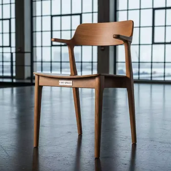 Аренда Стул деревянный Si Si Wood на территории Морпорта Сочи — ART SPACE