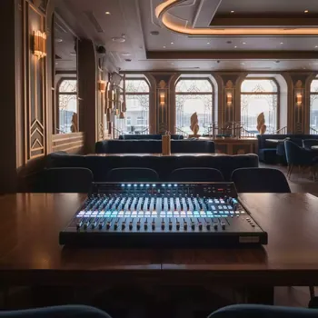 Аренда Микшерный пульт Yamaha MG 166 в ресторане «Баран-Рапан» — ART SPACE