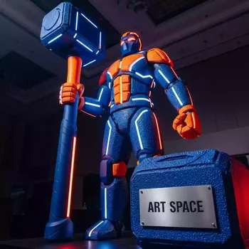 Аренда Силомер молотобоец новогодний в Radisson Blu Resort & Congress Centre — ART SPACE
