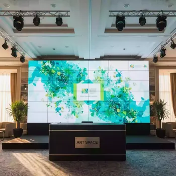 Аренда Видеостена на базе панелей Samsung 460UT в Маринс Парк Отеле — ART SPACE