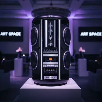 Аренда Бумбокс кассетный JVC Boomblaster RV NB 10B в Red Arena — ART SPACE