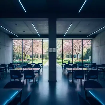Аренда Оформление синее в санатории «Октябрьский» — ART SPACE