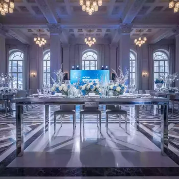 Аренда Стол обеденный металлический Elliot в Radisson Hotel Rosa Khutor — ART SPACE