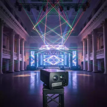 Аренда Проектор лазерный 4 В RGB Laser Light в ОКЦ «Галактика» — ART SPACE