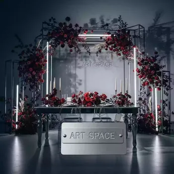 Аренда Декор цветочный президиума на свадьбу на пляже «Мандарин» — ART SPACE