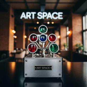 Аренда Цветомузыка Искра из СССР в ресторане «Плакучая Ива» — ART SPACE