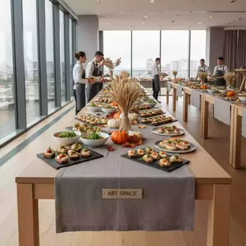 Аренда Фуршет на корпоратив в Mercure Сочи Центр — ART SPACE