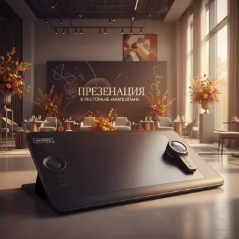Аренда Планшет графический GTCO CalComp DrawingBoard VI 24x36 беспроводной курсор в ресторане «Магеллан» — ART SPACE