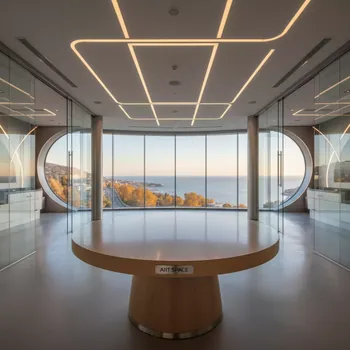 Аренда Стол Лидер 9 D700 белый дуб сонома в ресторане «La Terrazza» — ART SPACE