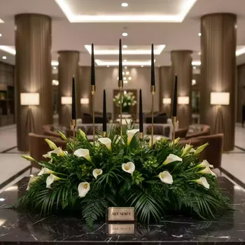 Аренда Композиции цветочные свечи и зелень в Imeretinskiy Hotel — ART SPACE