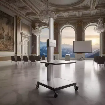 Аренда Столик для проектора Lumien Galant LTG 102 белый в Sochi Marriott Krasnaya Polyana — ART SPACE