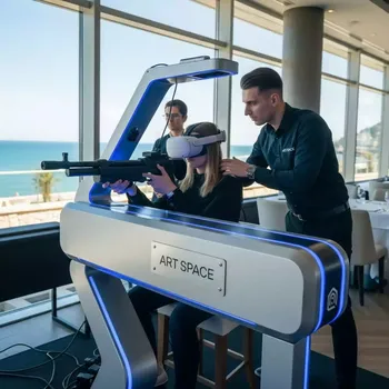 Аренда Виртуальный стрелок в ресторане «Sanremo» — ART SPACE