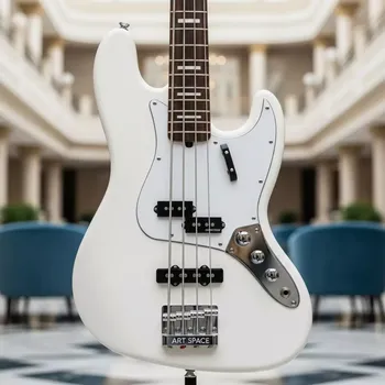 Аренда Бас гитара белая Fender реплика в Sport Inn Hotel & Wellness — ART SPACE
