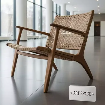 Аренда Шезлонг деревянный плетеный Joyce в Университете «Сириус» — ART SPACE